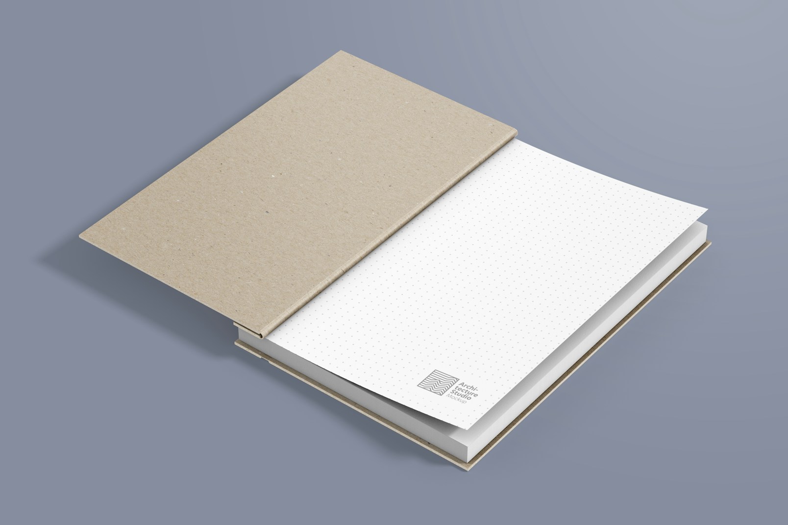 Architecture Notebook Mockup, Perspective