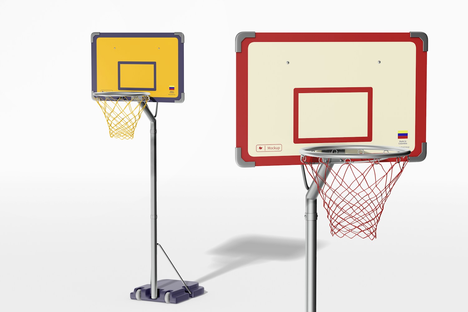 Basketball Hoops Mockup
