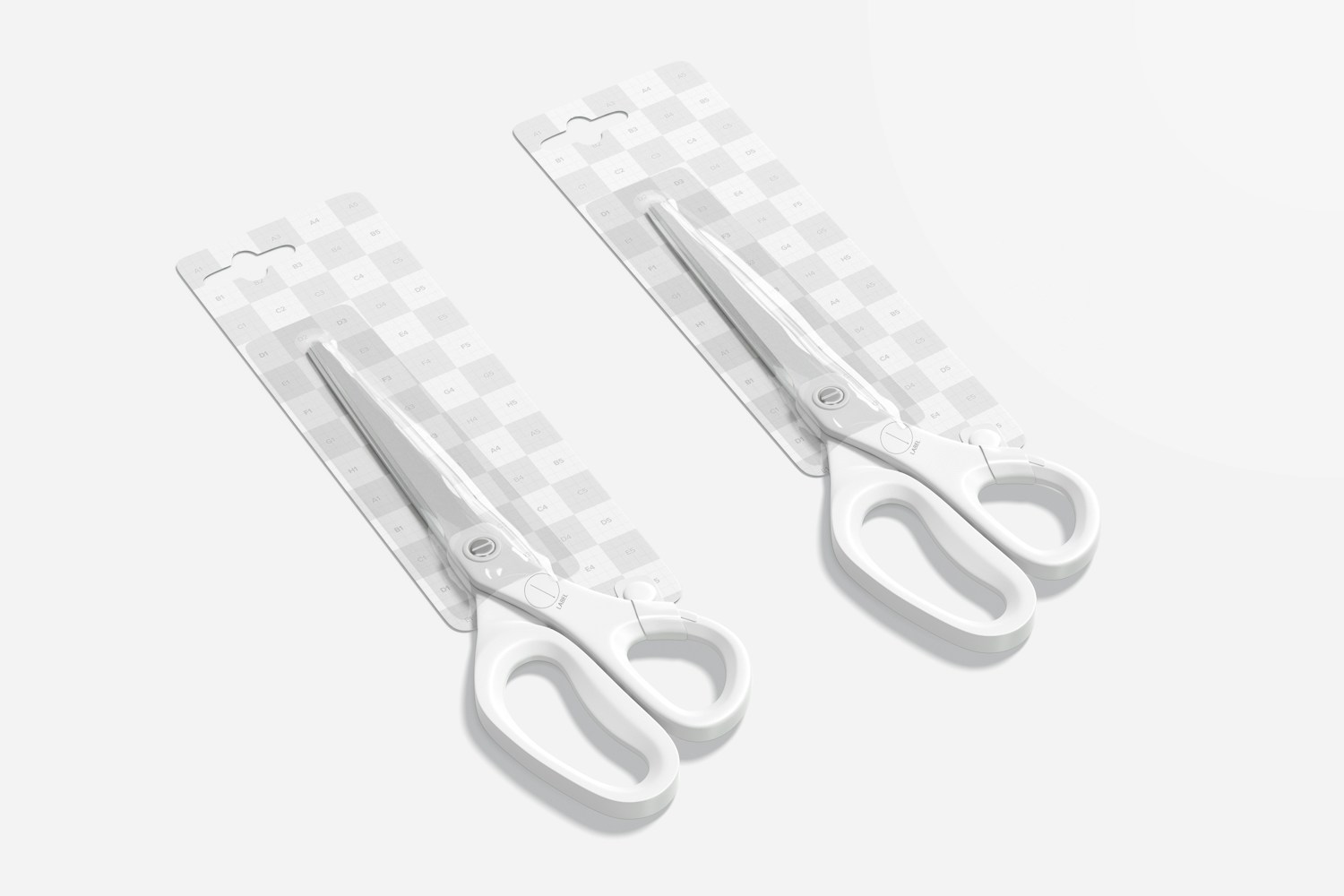 Scissors Blisters Mockup Scissors Blisters Mockup
