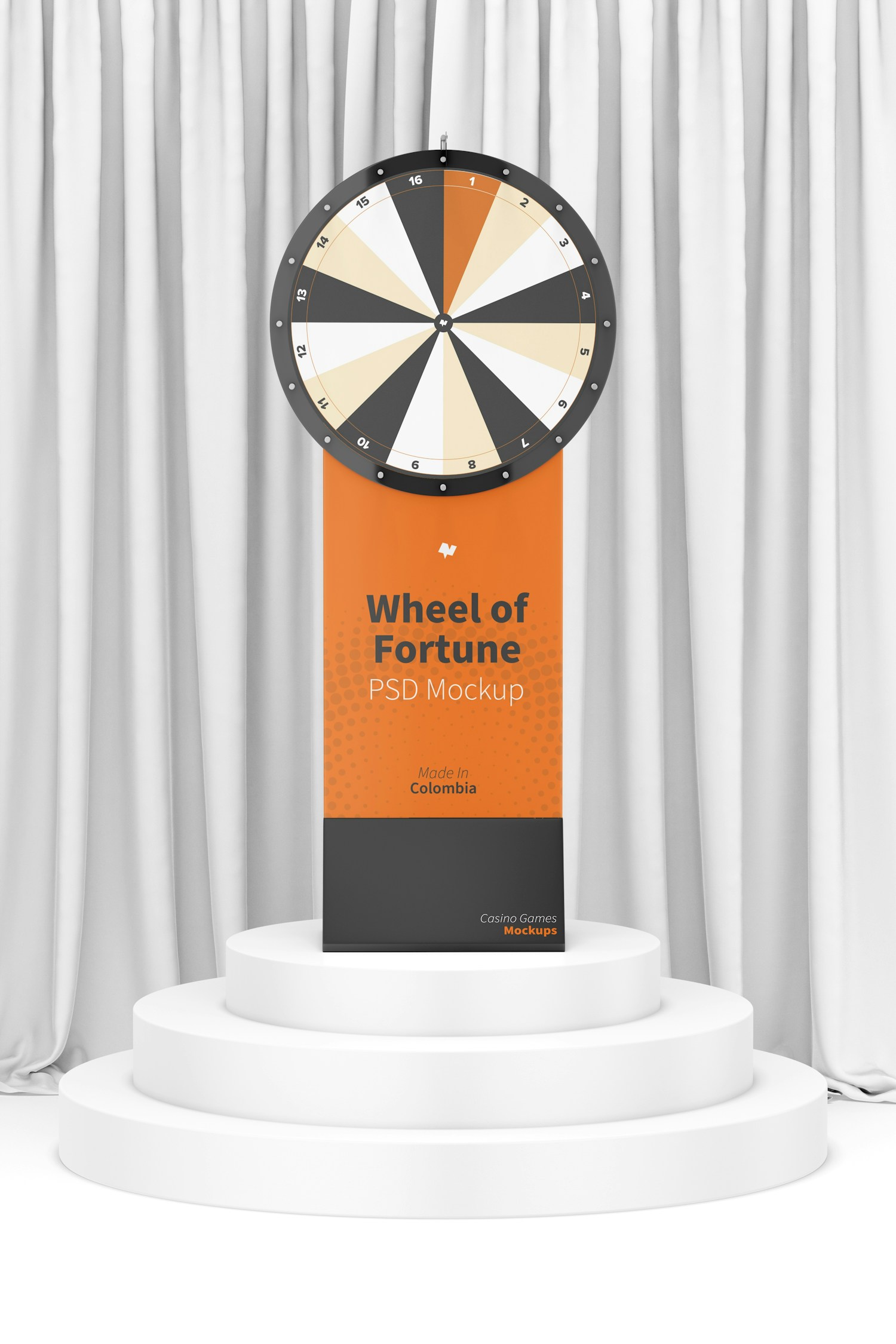 Wheel of Fortune Mockup