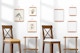 3:4 Wooden Frame Poster Hanger Set with Furniture Mockup