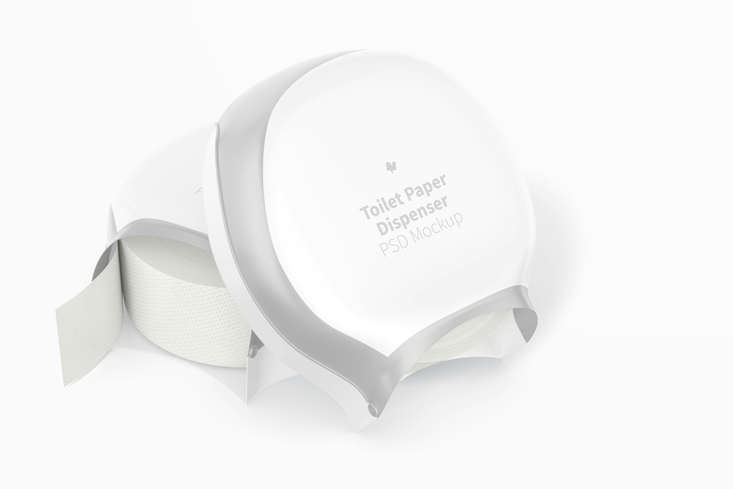Toilet Paper Dispensers Mockup Toilet Paper Dispensers Mockup