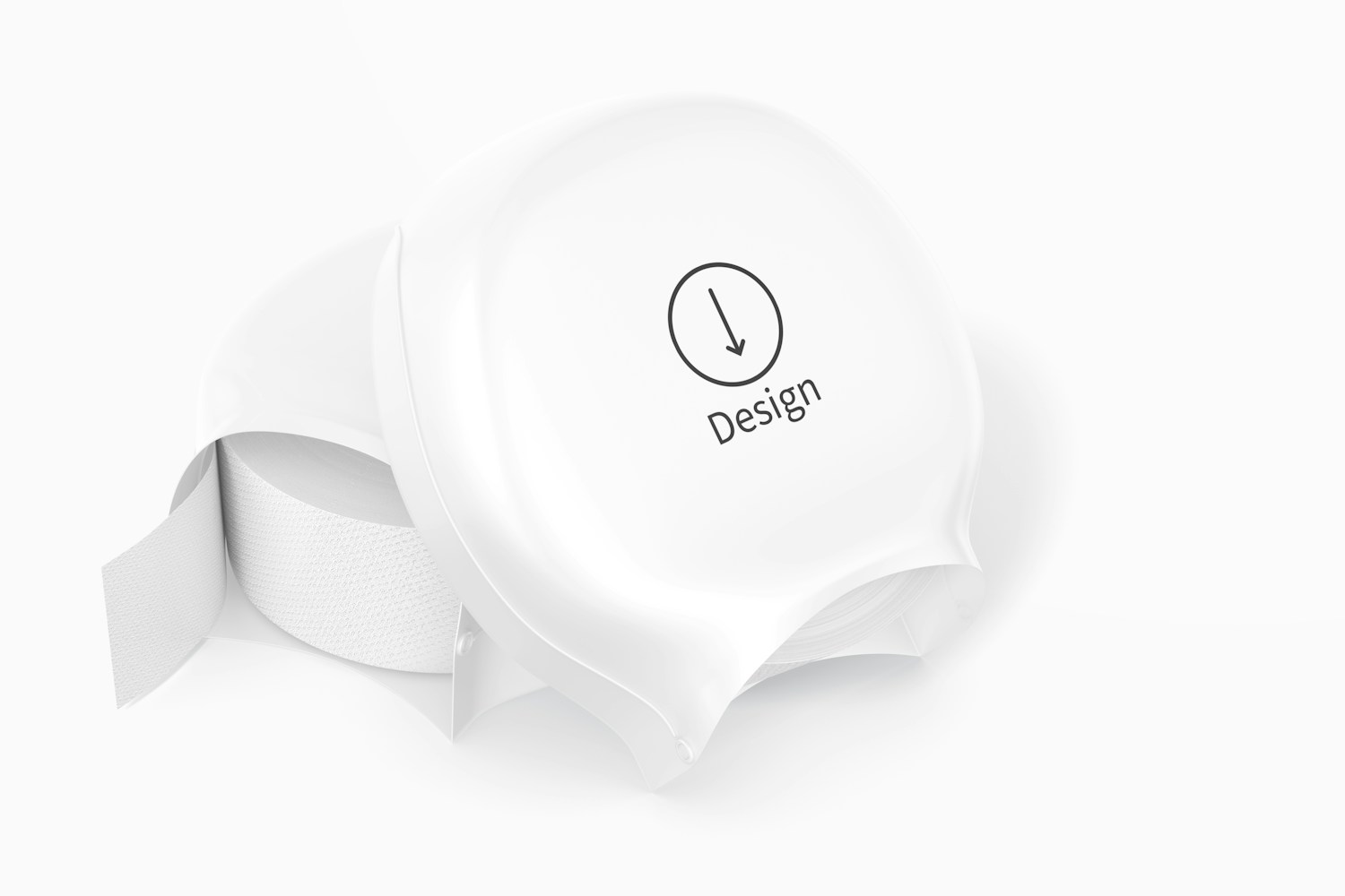 Toilet Paper Dispensers Mockup Toilet Paper Dispensers Mockup